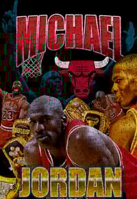 Image 4 of Vintage Bootleg Michael Jordan T-Shirt