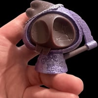 Image 2 of Purple foil choc bunny reap resin 