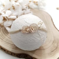 Image 2 of Newborn girls headband | beige