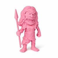 Image 2 of The Trilogy Of Terror Zuni Warrior Pink Plastic Toy 