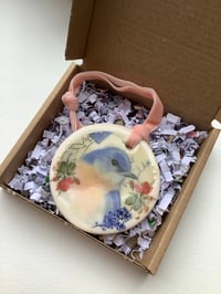 Image 2 of Bluebird ceramic decoration 