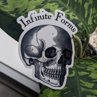 Human Skull Sticker 