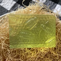 Image 2 of Coconut Lime Verbena Honeybee Glycerin Soap