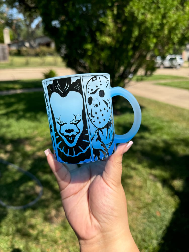 Image of 11oz Blue Mug - Halloween