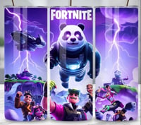 Panda fortnite 20oz tumbler