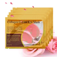 Image 5 of 20Pcs=10Pairs Gold Collagen Crystal Eye Mask skincare Eye Patches Firming Moisturizing Nourishing Ey