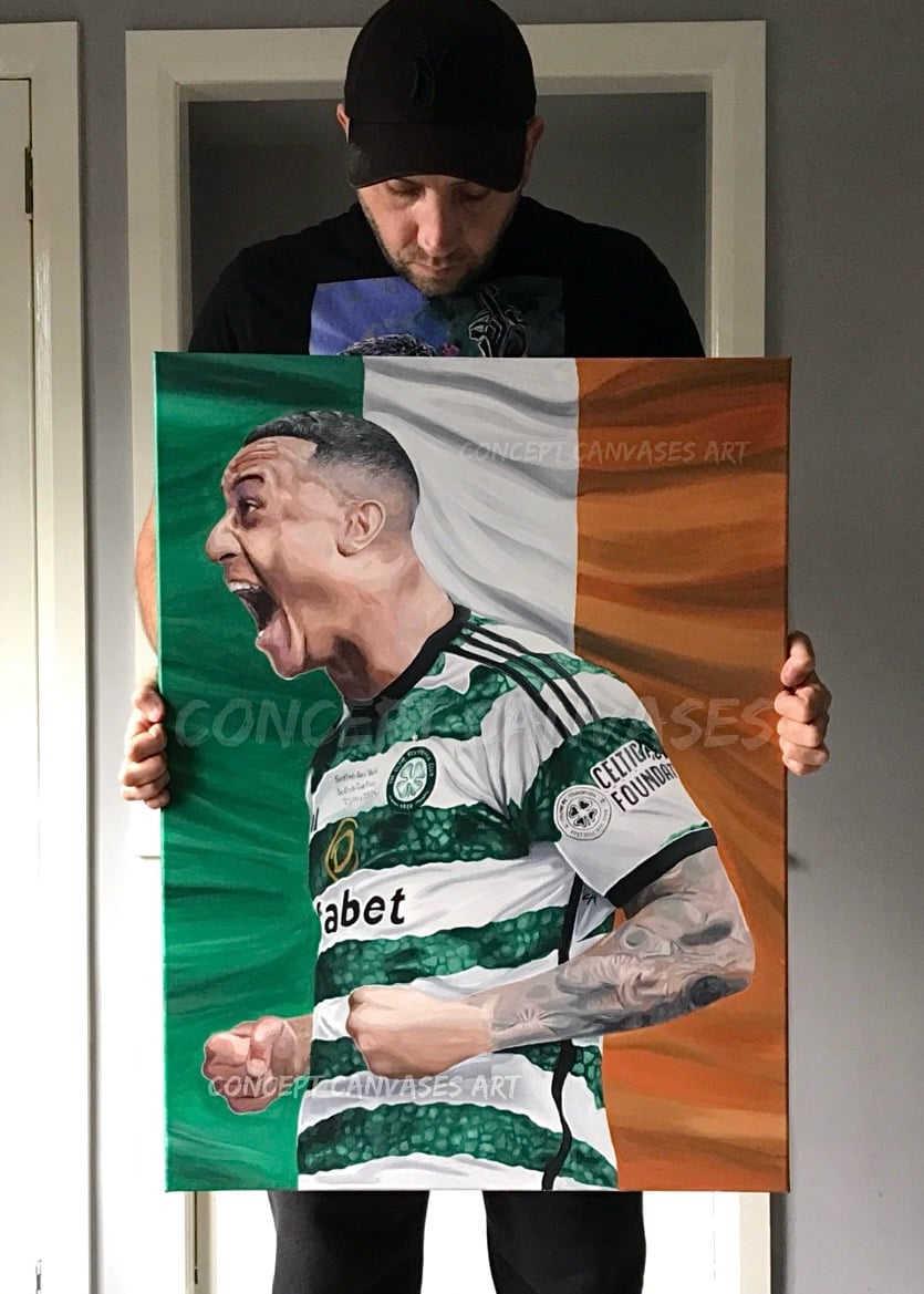 Image of Adam Idah ‘Homecoming’ Original 🍀SAVE £200