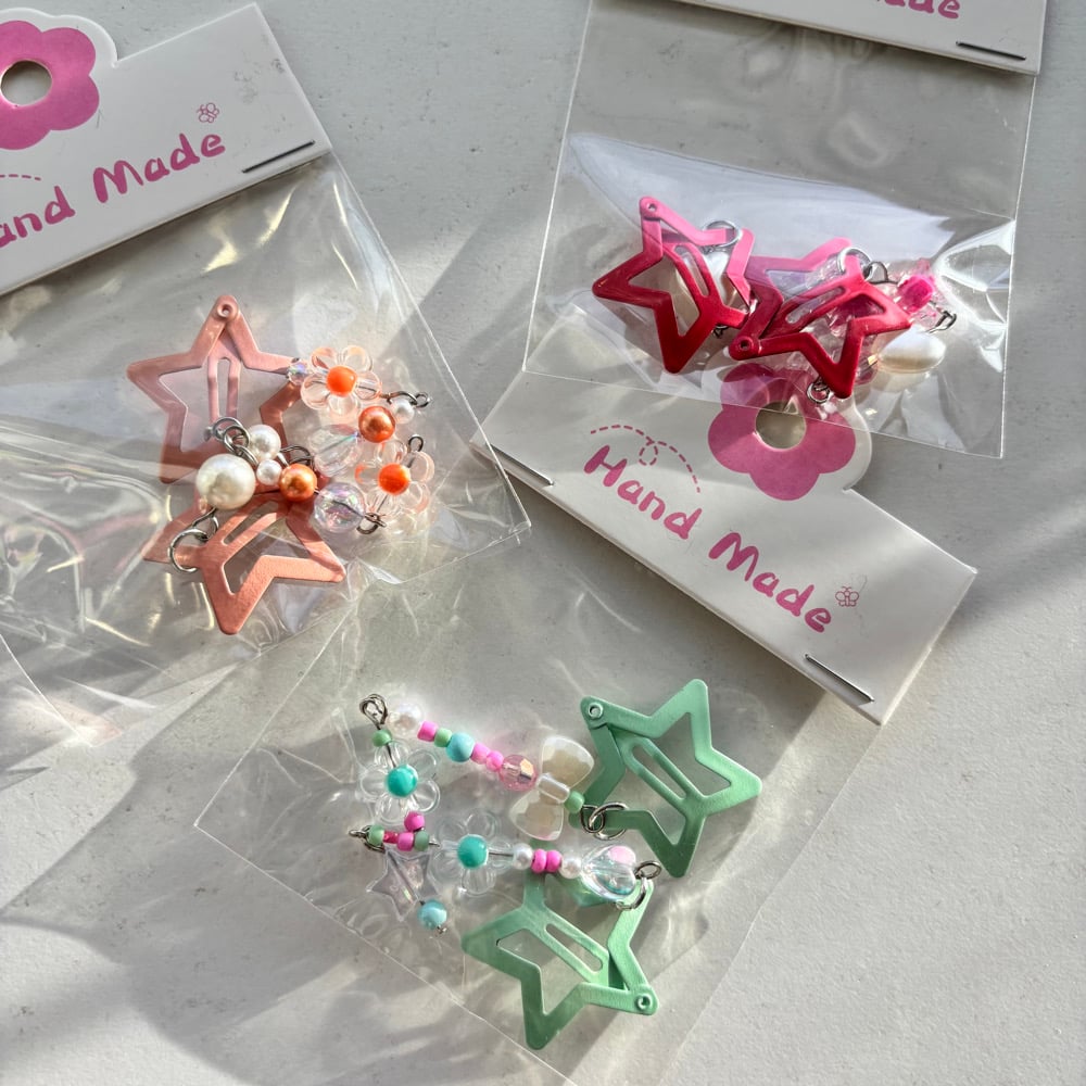 Image of Decora Star Hair Clips