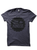 Image of LOVE the PROCESS Shirt - Asphalt