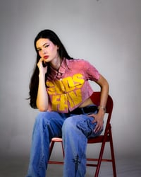 Image 4 of GODS FAV BUTTON CROP