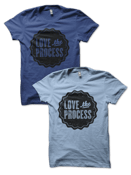 Image of LOVE the PROCESS shirt - Lapis or Baby Blue