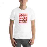 Image 1 of MAKE ART NOT WAR Unisex t-shirt