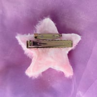 Image 2 of 2way hair clip and brooch - ginger x pink star