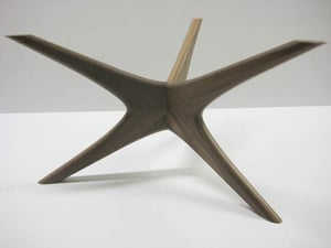 Image of Mid-century inspired coffee table base {MADE TO ORDER}