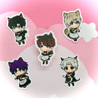 Image 2 of Cat maid stickers 