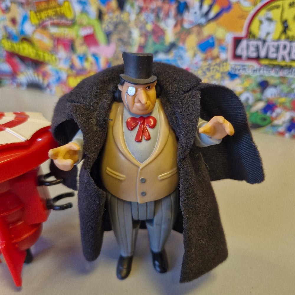 Image of Batman The Animated Series Penguin Hypno-Spin Umbrella Figure – 1990s Kenner