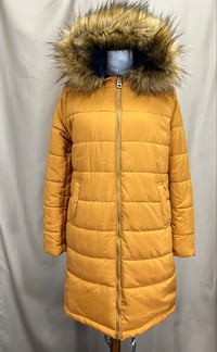 Image 2 of THREAD & SUPPLY reversible mustard and navy coat