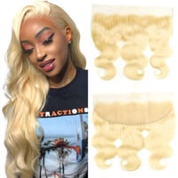 Image 2 of 613 13x4 HD LACE FRONTAL 