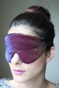 Image of Purple & Gold sleep mask