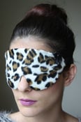 Image of Leopard print eye mask