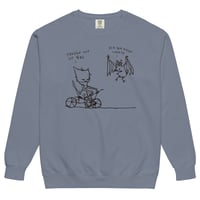 Image 8 of out of 40's Unisex garment-dyed sweatshirt copy copy copy