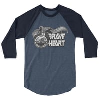 Image 3 of "Brave Heart"  3/4 Sleeve Shirt