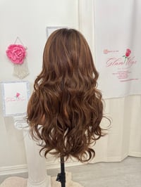 Image 20 of Caramel balayage free part (ready to ship) 