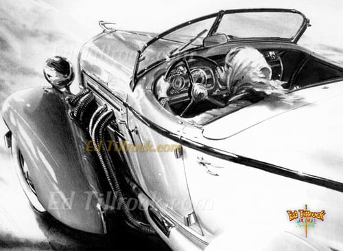 Image of "Auburn" 11x17 print