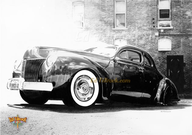 Image of "Drag'n 40" 11x17 print