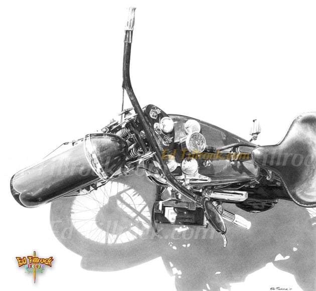 Image of "1935 Flattie" 11x17 print