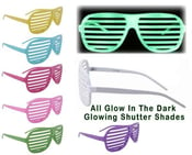 Image of Glow in the Dark Shutter Shades