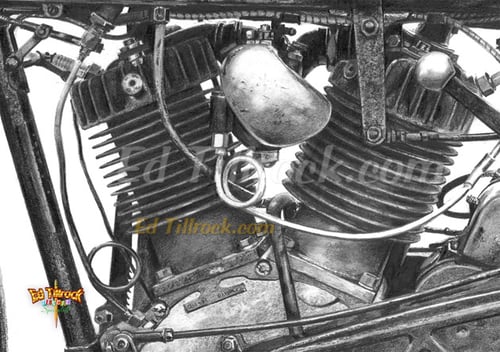 Image of "1922 JD" Signed & Numbered 20x24 Giclee' Print