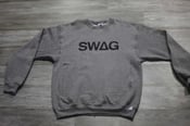 Image of Grey SW∆G Crewneck