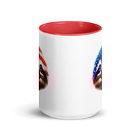 Image 22 of Independence Day Sloth USA Flag Coffee Mug
