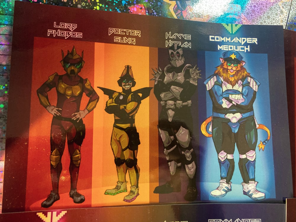 Image of TWRP Choose Your Character Cards (All 4)