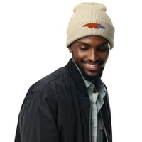 Image 1 of Gizzy Gator Waffle beanie