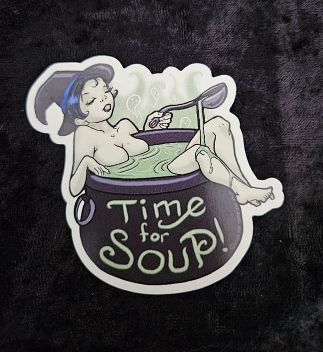 Time for Soup Magnet
