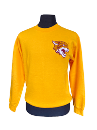 Image 1 of Gold Crewneck Sweatshirt - Bethune Cookman