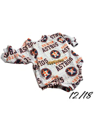 Astros sweater romper