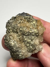 Image 6 of Arsenopyrite & Calcite Cluster | Mexico #3033