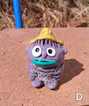 Image of RYE CRIBBY sofubi finger puppet