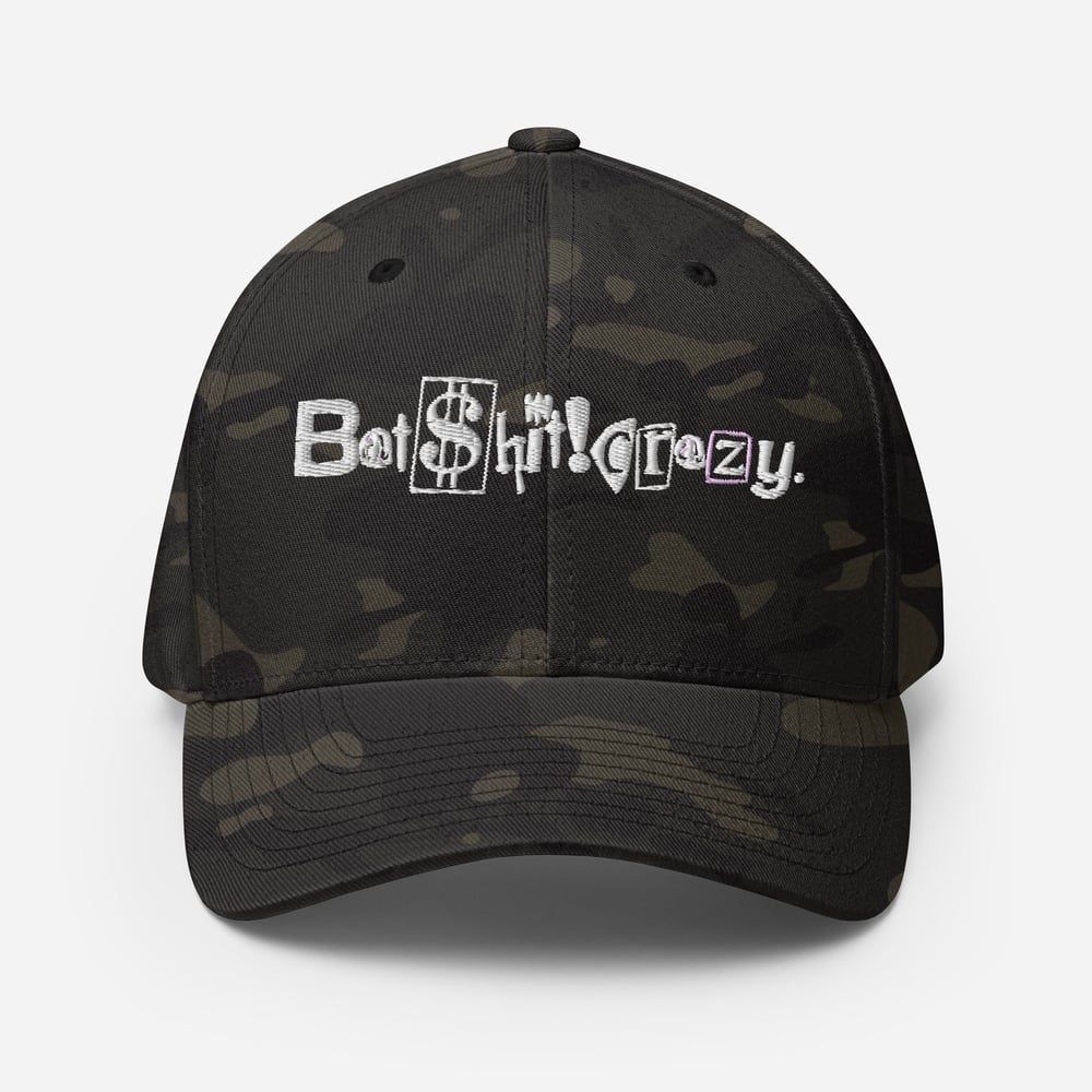 "Batshit Crazy Logo" Flex Fit Hat