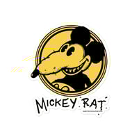Image 1 of Robert Armstrong's MICKEY RAT Sticker