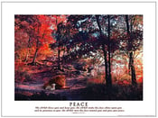 Image of "Peace" Lion and Lamb Poster
