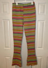 Pink Knit Layer Leggings