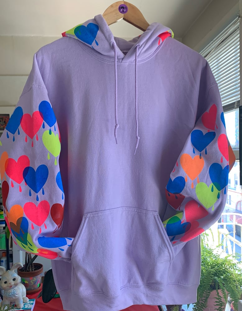 Image of "Lilac Hearts" (L)