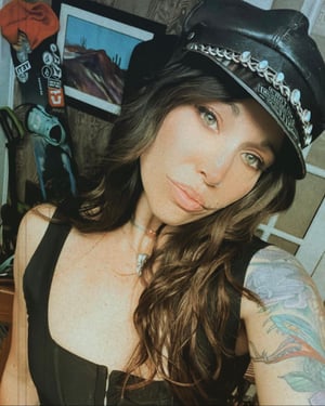 Image of Highway Queen Hat - KAZAKHSTAN TUQUOISE