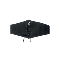 Image 1 of Cinch Me Black Leather Belt 