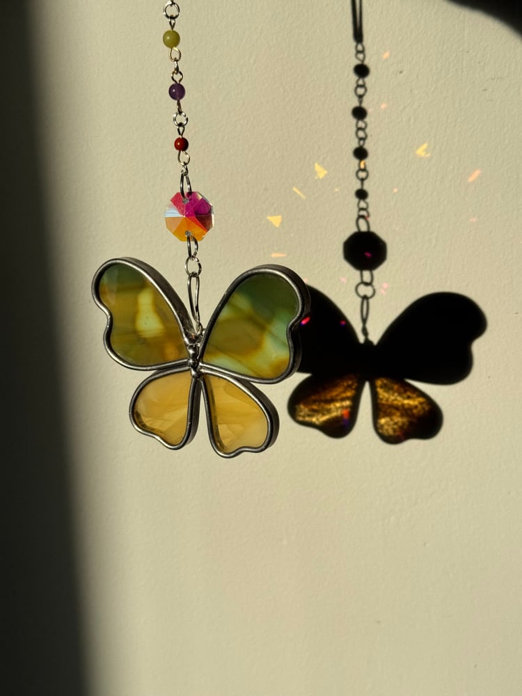Crystal butterflies