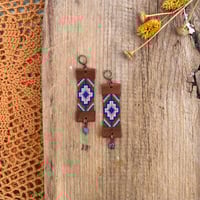 Image 1 of Tapestry earrings no.4